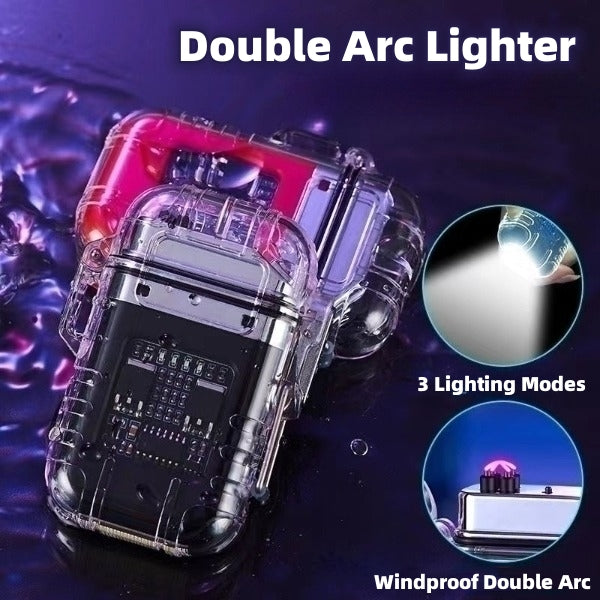 USB Rechargeable Electric Lighter – Windproof, Flameless, Portable Design