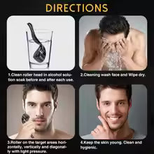 Premium Derma Roller 0.5mm – Microneedle Skin Therapy Tool for Glowing, Smooth & Rejuvenated Skin