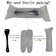 Premium Derma Roller 0.5mm – Microneedle Skin Therapy Tool for Glowing, Smooth & Rejuvenated Skin