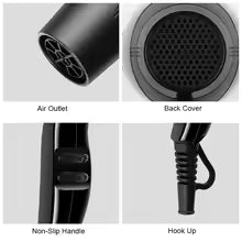 Hair Dryer - Professional Hair Dryer, Hair Dryer Machine Hot & Cold 2 in 1, Protect Hair For Both Men & Women